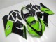 Aftermarket 2005-2006 Green Black Kawasaki ZX6R Motor Fairings