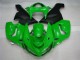 Custom 2005-2006 Green Matte Black Kawasaki ZX6R Motorcycle Fairing