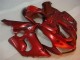 Custom 2005-2006 Red Kawasaki ZX6R Bike Fairing