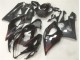 Custom 2005-2006 Black Grey Suzuki GSXR 1000 Moto Fairings