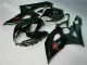 Custom 2005-2006 Black Suzuki GSXR 1000 Motorcycle Replacement Fairings