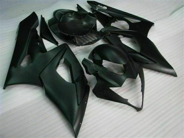 Custom 2005-2006 Matte Black Suzuki GSXR 1000 Motorcycle Fairings Kit