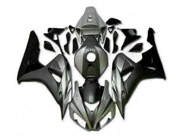 Custom 2006-2007 Silver Honda CBR1000RR Motorbike Fairing