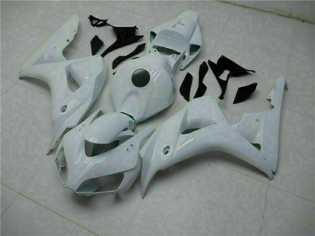 Custom 2006-2007 White Honda CBR1000RR Motorcycle Bodywork