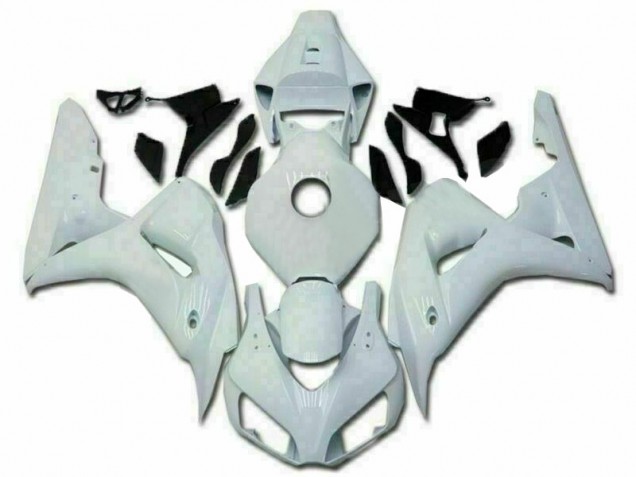 Custom 2006-2007 White Honda CBR1000RR Motorcycle Bodywork