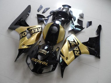 Aftermarket 2006-2007 Gold Repsol Honda CBR1000RR Moto Fairings