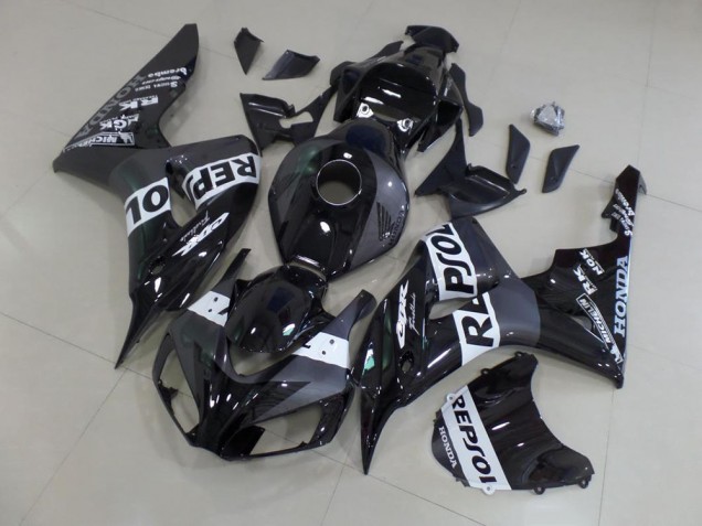 Custom 2006-2007 Grey Repsol Honda CBR1000RR Motorcycle Bodywork