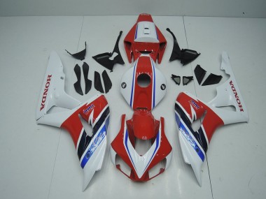 Custom 2006-2007 Red White Blue HRC Honda CBR1000RR Motorcycle Replacement Fairings