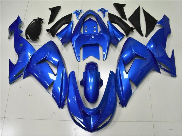 Aftermarket 2006-2007 Blue Kawasaki ZX10R Motorcycle Bodywork