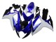 Custom 2006-2007 Blue White Suzuki GSXR 600/750 Motorbike Fairing