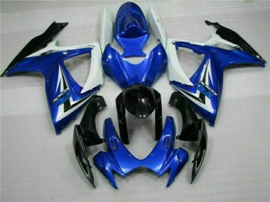 Custom 2006-2007 Blue Suzuki GSXR 600/750 Motorcycle Bodywork