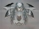 Custom 2006-2007 White Silver Suzuki GSXR 600/750 Motorcycle Fairing