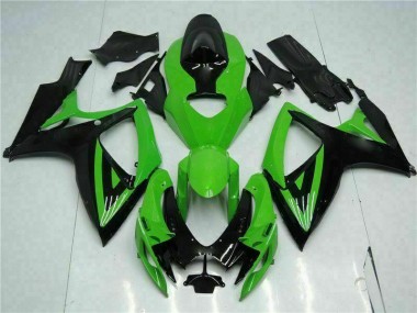 Custom 2006-2007 Blue Suzuki GSXR 600/750 Motorbike Fairing & Plastics