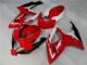 Custom 2006-2007 Red White Suzuki GSXR 600/750 Motorbike Fairing