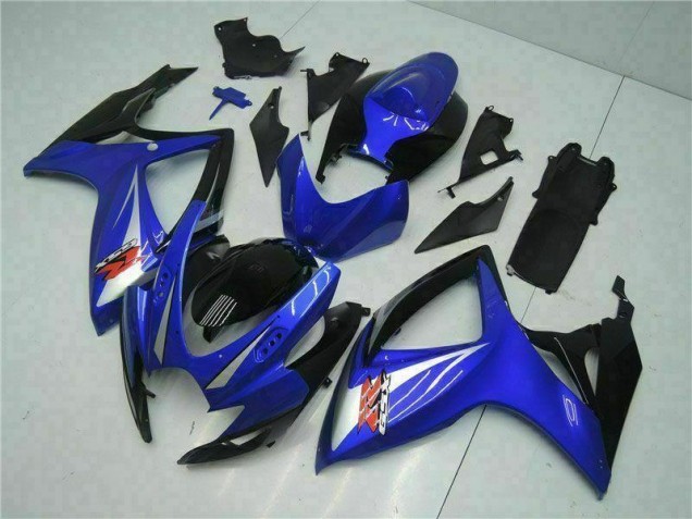 Custom 2006-2007 Blue Suzuki GSXR 600/750 Bike Fairings