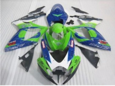 Custom 2006-2007 Blue Green Suzuki GSXR 600/750 Motor Fairings