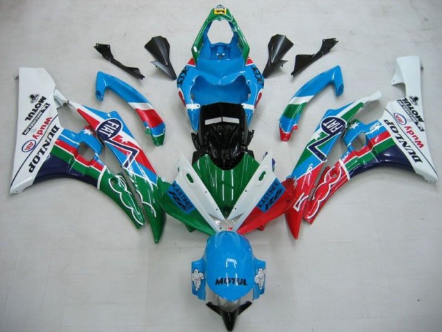 Aftermarket 2006-2007 Multi Color Yamaha YZF R6 Motorcycle Fairings Kit