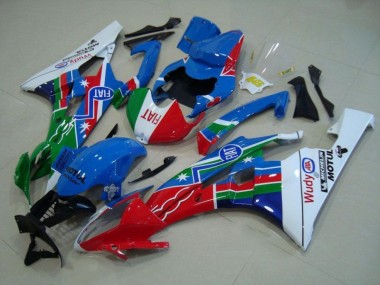 Aftermarket 2006-2007 Blue Red White Green Yamaha YZF R6 Motorbike Fairing