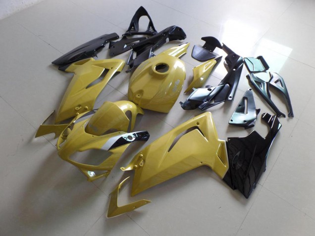 Aftermarket 2006-2011 Yellow and Black Aprilia RS125 Motorcycle Fairings