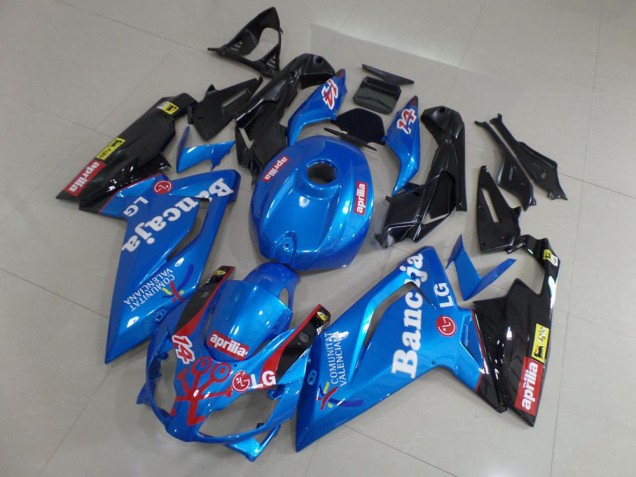 Custom 2006-2011 Blue and Black Aprilia RS125 Motorbike Fairing