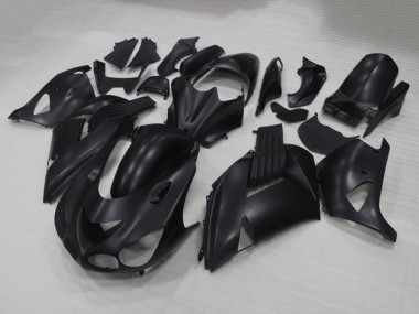 Custom 2006-2011 Matte Black Kawasaki ZX14R ZZR1400 Bike Fairing