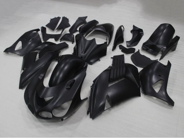 Aftermarket 2006-2011 Matte Black Kawasaki ZX14R ZZR1400 Bike Fairing