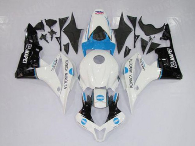 Aftermarket 2007-2008 White Blue Black Honda CBR600RR Motorbike Fairing Kits