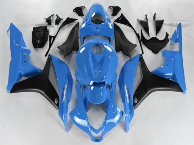 Aftermarket 2007-2008 Glossy Blue Honda CBR600RR Moto Fairings