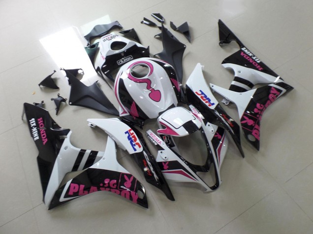 Custom 2007-2008 Playboy with Durex Honda CBR600RR Motorcycle Fairings Kits