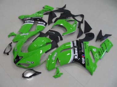 Aftermarket 2007-2008 Green Arrow Kawasaki ZX6R Motorbike Fairing Kits