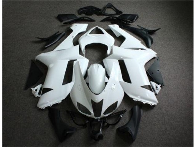 Custom 2007-2008 Unpainted Kawasaki ZX6R Motorbike Fairing Kits