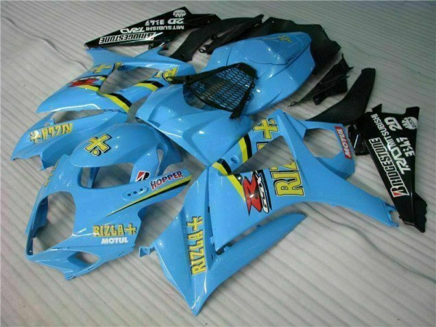 Custom 2007-2008 Blue Suzuki GSXR 1000 K7 Motorbike Fairing