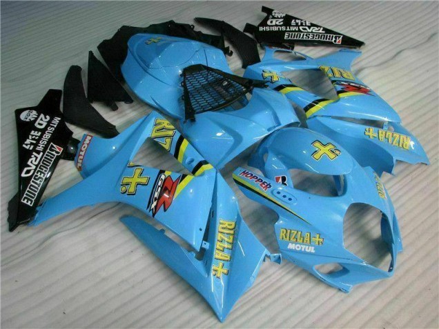 Custom 2007-2008 Blue Suzuki GSXR 1000 K7 Motorbike Fairing