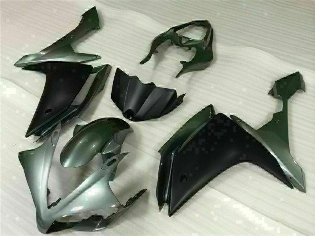 Custom 2007-2008 Black Yamaha YZF R1 Motorcycle Fairing Kits