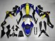 Custom 2007-2008 Blue Shark Yamaha YZF R1 Motorcycle Fairing Kit