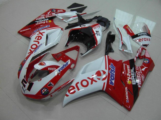 Custom 2007-2014 OEM Style Xerox Ducati 848 1098 1198 Motorcycle Replacement Fairings