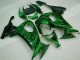 Custom 2008-2010 Green Flame Kawasaki ZX10R Bike Fairings