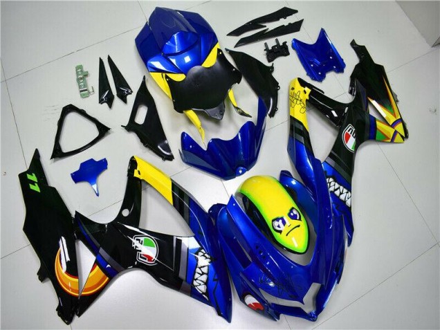 Custom 2008-2010 Shark Suzuki GSXR 600/750 Bike Fairing