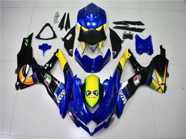 Custom 2008-2010 Shark Suzuki GSXR 600/750 Bike Fairing