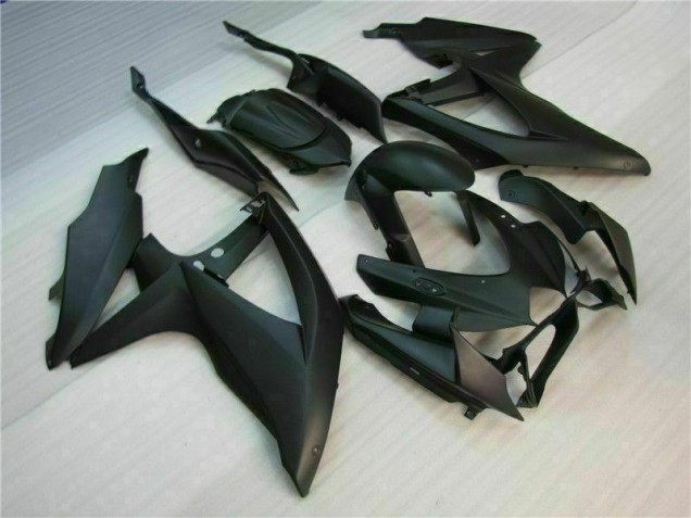 Custom 2008-2010 Black Suzuki GSXR 600/750 Motorcyle Fairings