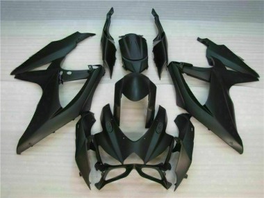 Aftermarket 2008-2010 Black Suzuki GSXR 600/750 Motorcyle Fairings