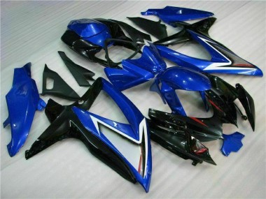 Aftermarket 2008-2010 Blue Black Suzuki GSXR 600/750 Motorbike Fairing