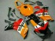 Custom 2008-2011 Orange Repsol Honda CBR1000RR Motorcycle Fairing Kits