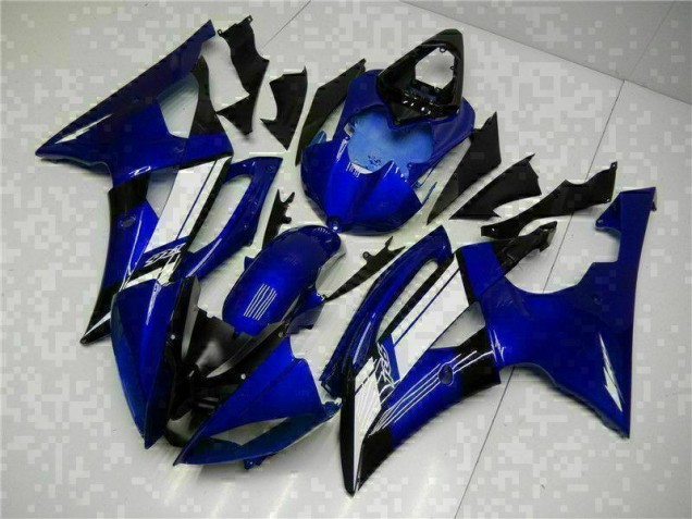 Custom 2008-2016 Blue Yamaha YZF R6 Motorbike Fairing