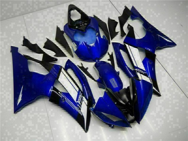 Custom 2008-2016 Blue Yamaha YZF R6 Motorbike Fairing