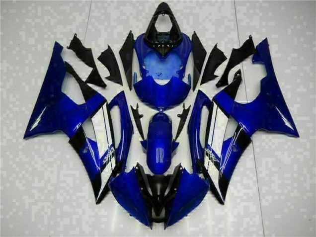 Custom 2008-2016 Blue Yamaha YZF R6 Motorbike Fairing