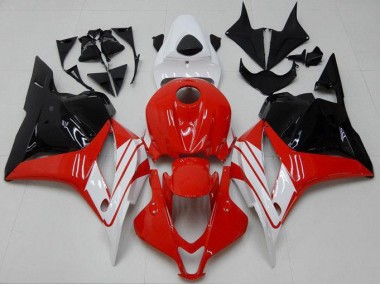 Aftermarket 2009-2012 Red White Black Honda CBR600RR Replacement Motorcycle Fairings