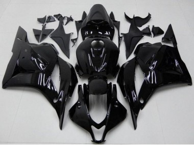 Aftermarket 2009-2012 Glossy Black Honda CBR600RR Bike Fairing Kit