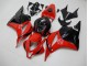 Custom 2009-2012 Red Black Honda CBR600RR Motorbike Fairing Kits