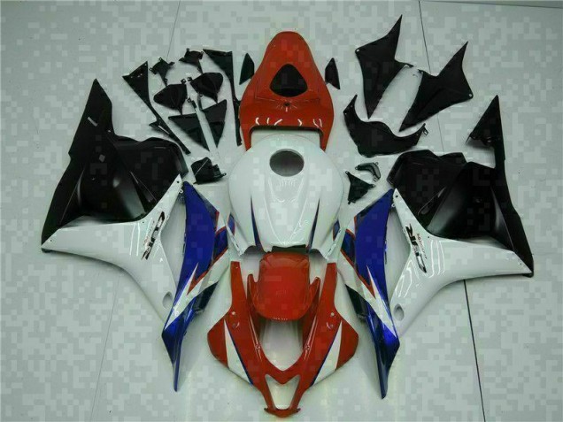 Custom 2009-2012 White Red Black Blue Honda CBR600RR Replacement Fairings